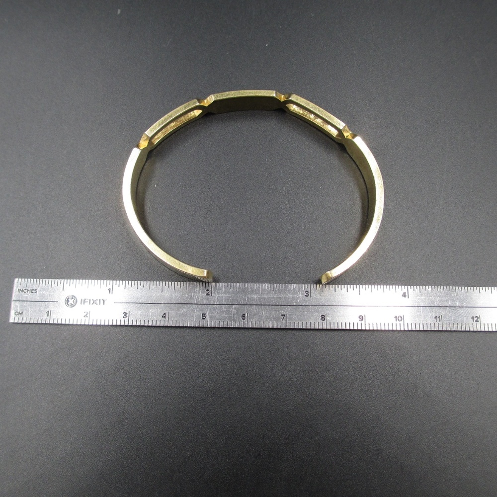 Vintage Rustic Simple Anson Cuff Bracelet - Picture 6 of 6